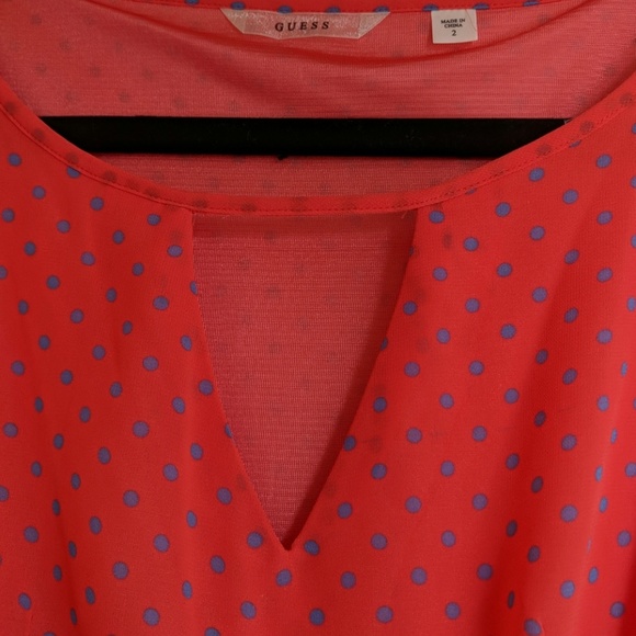 Guess sleeveless polka dot dress - Picture 4 of 4